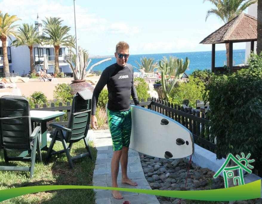Bonito Apartamento Con Vista Al Mar Playa Del Aguila  Exteriör bild
